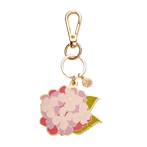 Heartfelt Hydrangea Key Ring